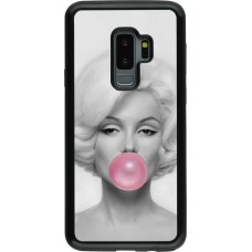Hülle Samsung Galaxy S9+ - Hybrid Armor schwarz Marilyn Bubble