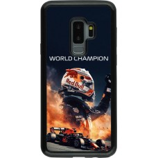 Coque Samsung Galaxy S9+ - Hybrid Armor noir Max Verstappen 2021 World Champion