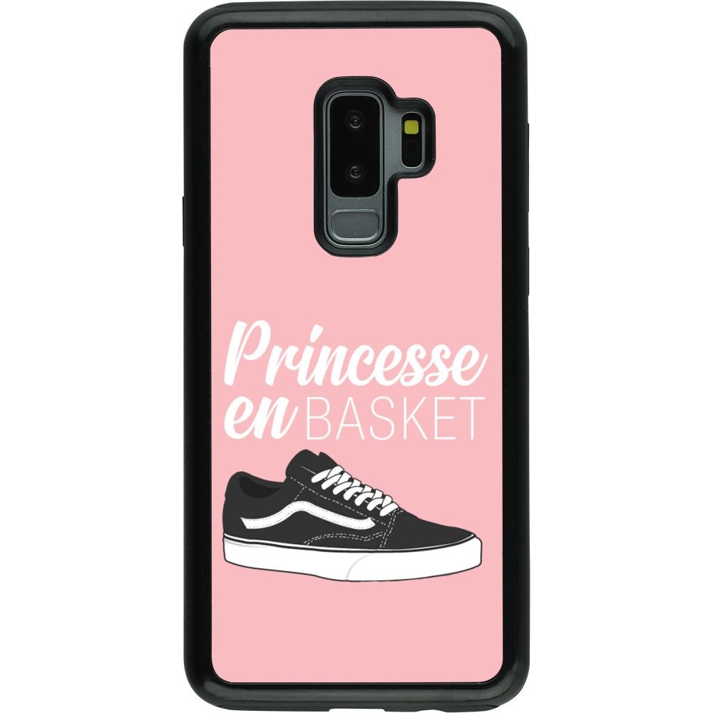 Hülle Samsung Galaxy S9+ - Hybrid Armor schwarz princesse en basket