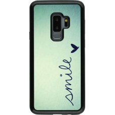 Hülle Samsung Galaxy S9+ - Hybrid Armor schwarz Smile