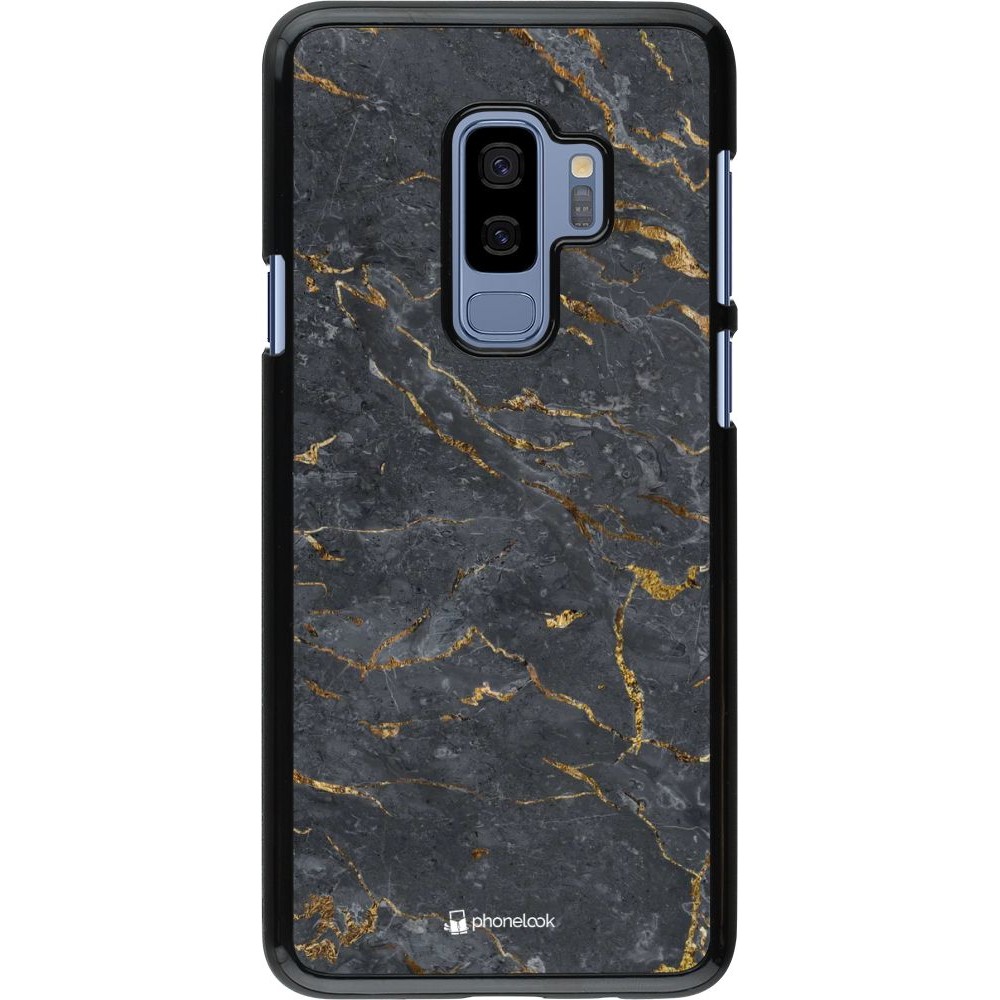 Hülle Samsung Galaxy S9+ - Grey Gold Marble