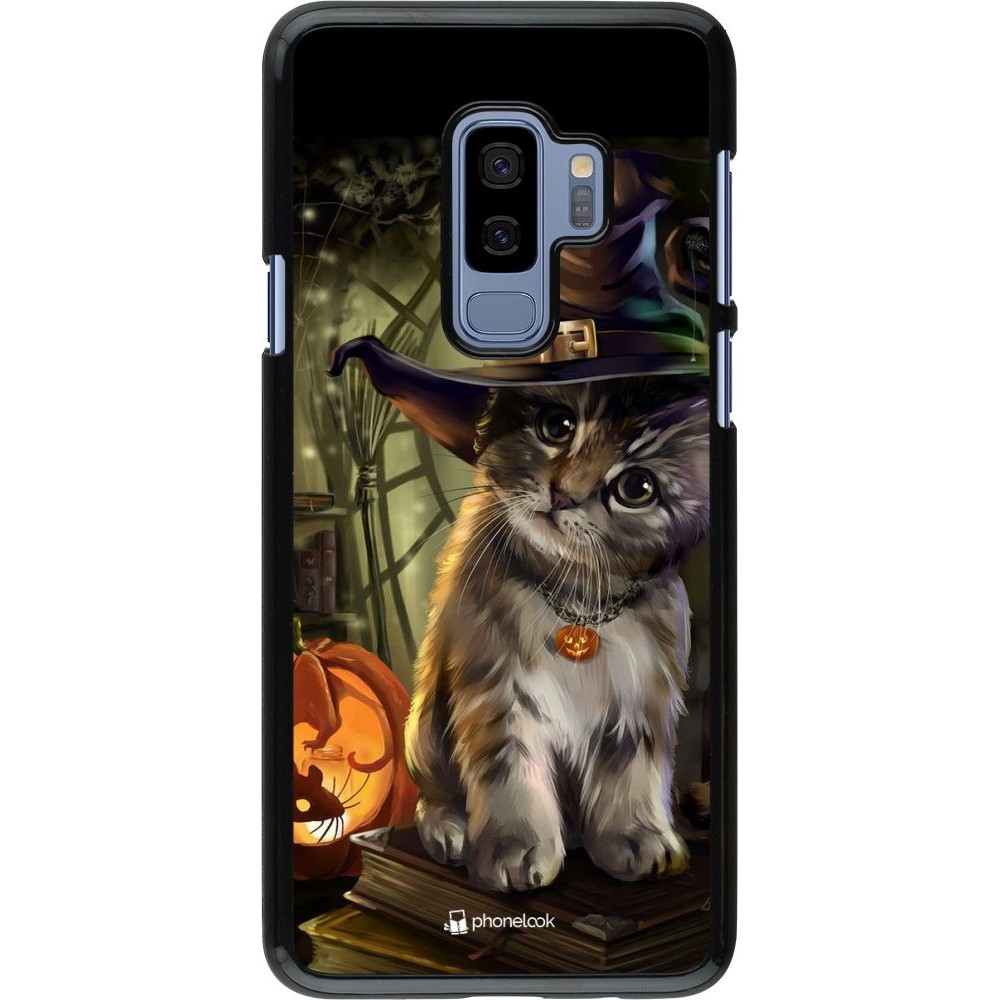 Coque Samsung Galaxy S9+ - Halloween 21 Witch cat
