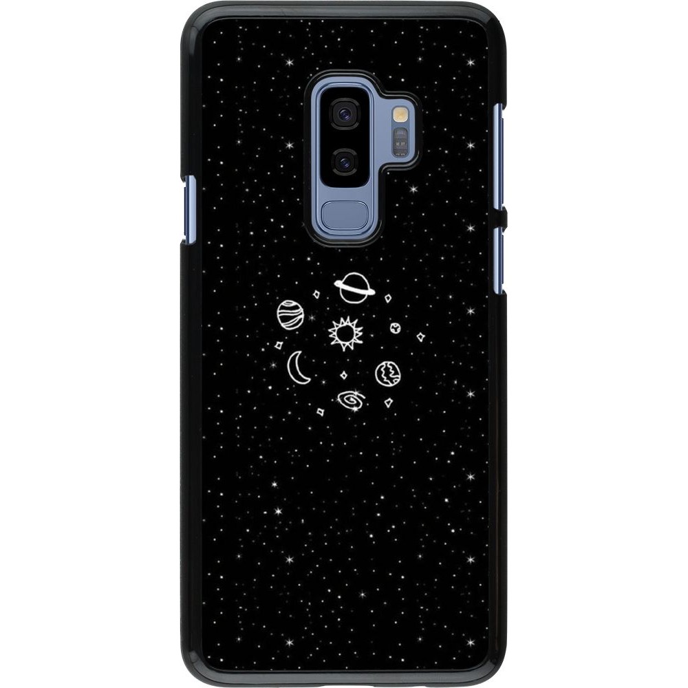 Hülle Samsung Galaxy S9+ - Space Doodle