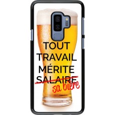 Hülle Samsung Galaxy S9+ - Tout travail mérite sa bière