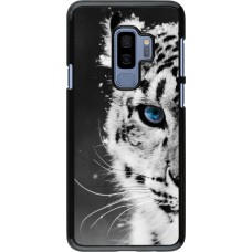 Coque Samsung Galaxy S9+ - White tiger blue eye