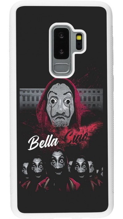 Hülle Samsung Galaxy S9+ - Silikon weiss Bella Ciao