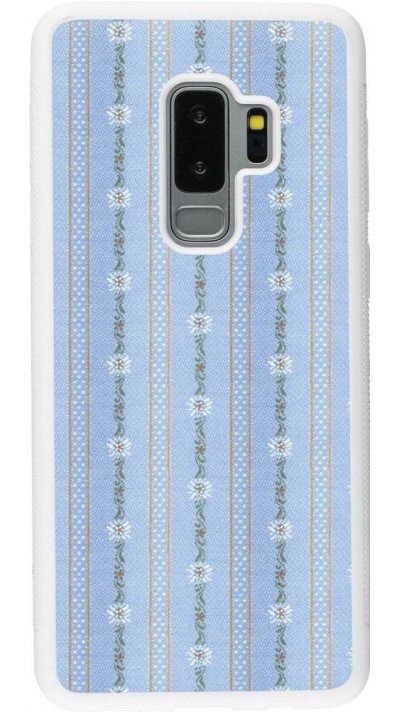 Hülle Samsung Galaxy S9+ - Silikon - Weiss Edel- Weiss