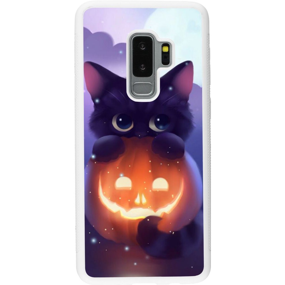 Coque Samsung Galaxy S9+ - Silicone rigide blanc Halloween 17 15