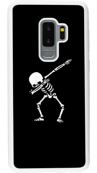Coque Samsung Galaxy S9+ - Silicone rigide blanc Halloween 19 09