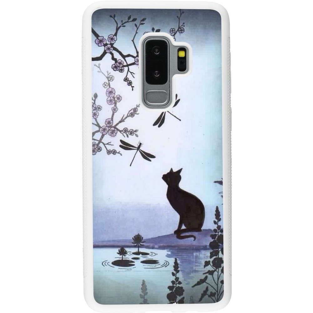 Hülle Samsung Galaxy S9+ - Silikon weiss Spring 19 12