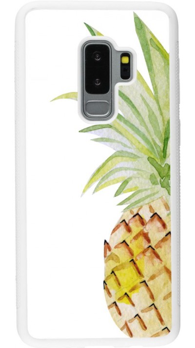 Coque Samsung Galaxy S9+ - Silicone rigide blanc Summer 2021 06