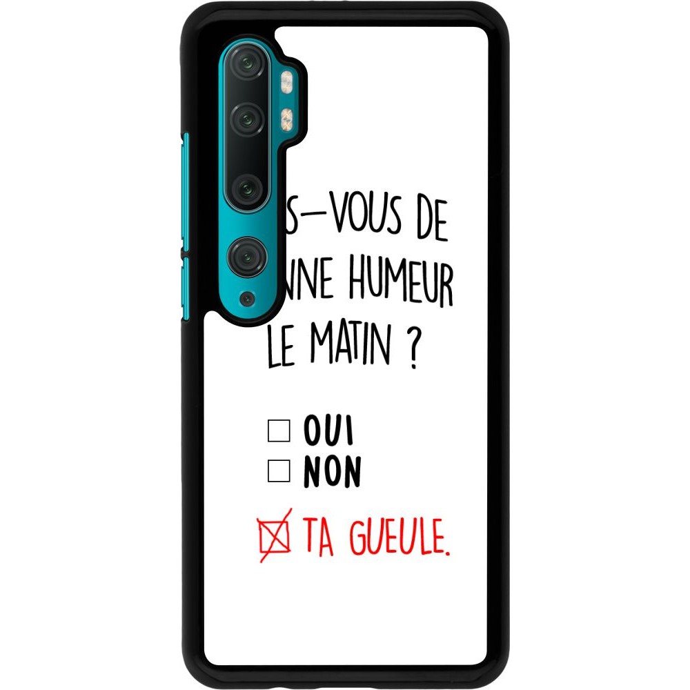 Coque Xiaomi Mi Note 10 / Note 10 Pro - Bonne humeur matin