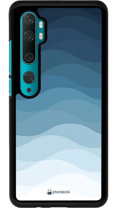 Hülle Xiaomi Mi Note 10 / Note 10 Pro - Flat Blue Waves