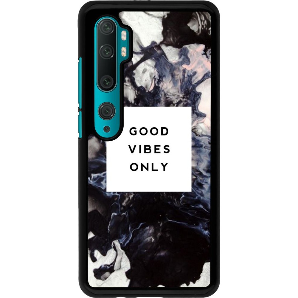 Coque Xiaomi Mi Note 10 / Note 10 Pro - Marble Good Vibes Only