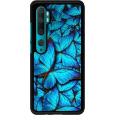 Hülle Xiaomi Mi Note 10 / Note 10 Pro - Papillon - Bleu