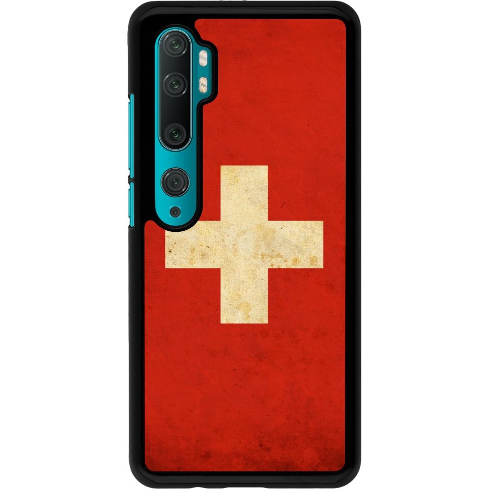 Hülle Xiaomi Mi Note 10 / Note 10 Pro - Vintage Flag SWISS