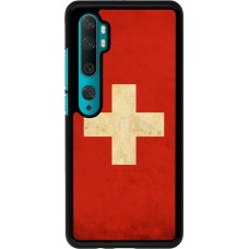 Hülle Xiaomi Mi Note 10 / Note 10 Pro - Vintage Flag SWISS