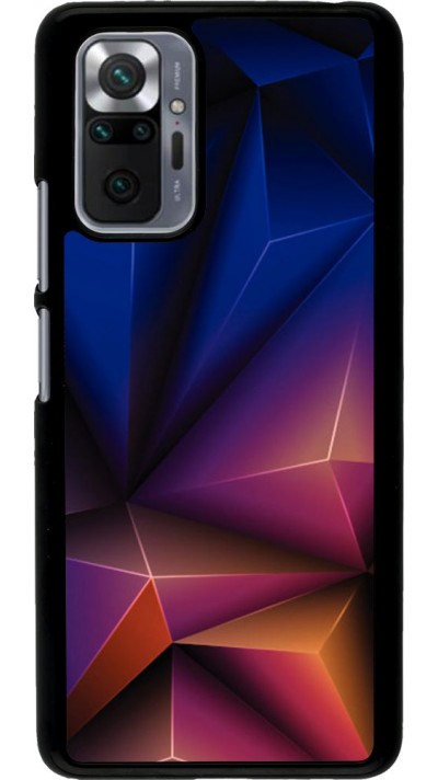 Coque Xiaomi Redmi Note 10 Pro - Abstract Triangles 