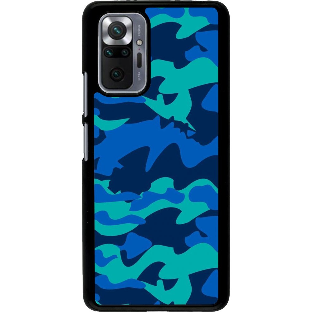 Hülle Xiaomi Redmi Note 10 Pro - Camo Blue