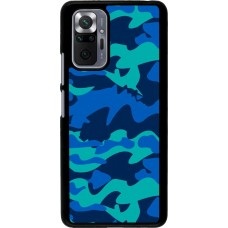 Hülle Xiaomi Redmi Note 10 Pro - Camo Blue