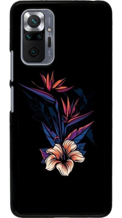 Coque Xiaomi Redmi Note 10 Pro - Dark Flowers