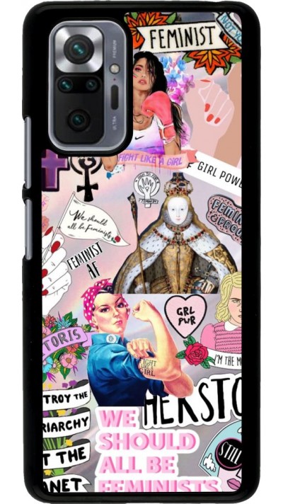 Coque Xiaomi Redmi Note 10 Pro - Girl Power Collage