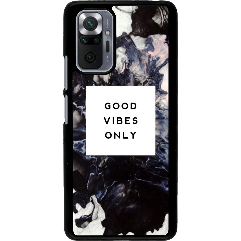 Hülle Xiaomi Redmi Note 10 Pro - Marble Good Vibes Only