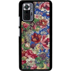 Coque Xiaomi Redmi Note 10 Pro - Vintage Art Flowers