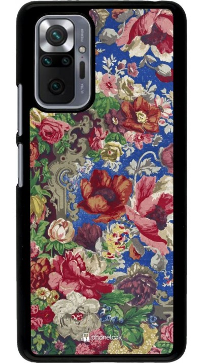 Hülle Xiaomi Redmi Note 10 Pro - Vintage Art Flowers