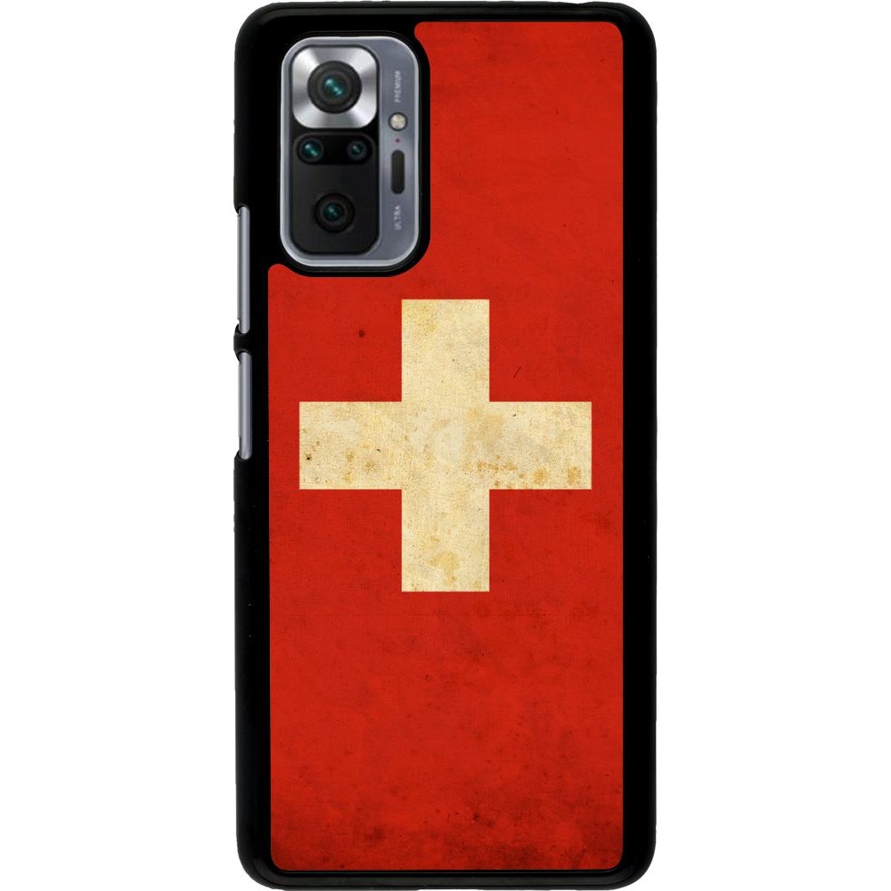 Coque Xiaomi Redmi Note 10 Pro - Vintage Flag SWISS