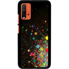 Coque Xiaomi Redmi 9T - Abstract Bubble Lines