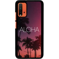Coque Xiaomi Redmi 9T - Aloha Sunset Palms
