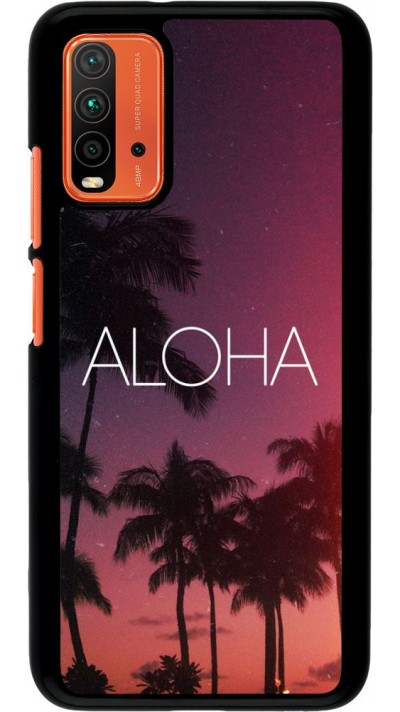 Coque Xiaomi Redmi 9T - Aloha Sunset Palms