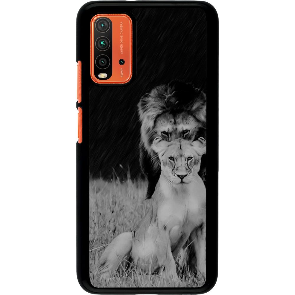 Coque Xiaomi Redmi 9T - Angry lions