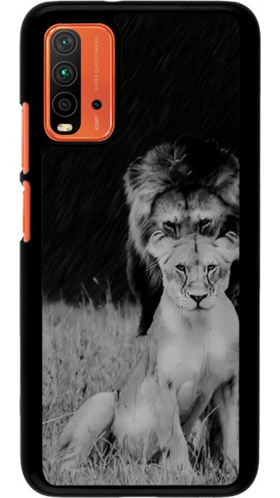 Hülle Xiaomi Redmi 9T - Angry lions