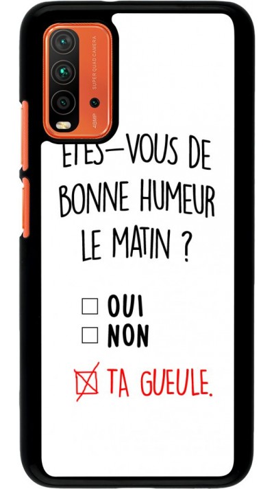 Coque Xiaomi Redmi 9T - Bonne humeur matin