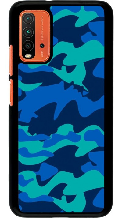 Hülle Xiaomi Redmi 9T - Camo Blue