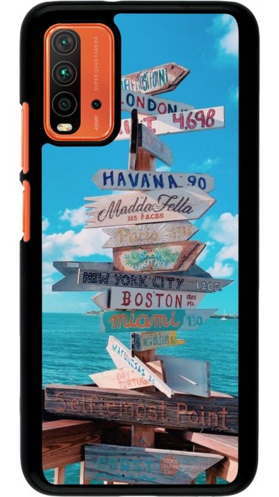 Coque Xiaomi Redmi 9T - Cool Cities Directions