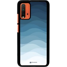 Hülle Xiaomi Redmi 9T - Flat Blue Waves