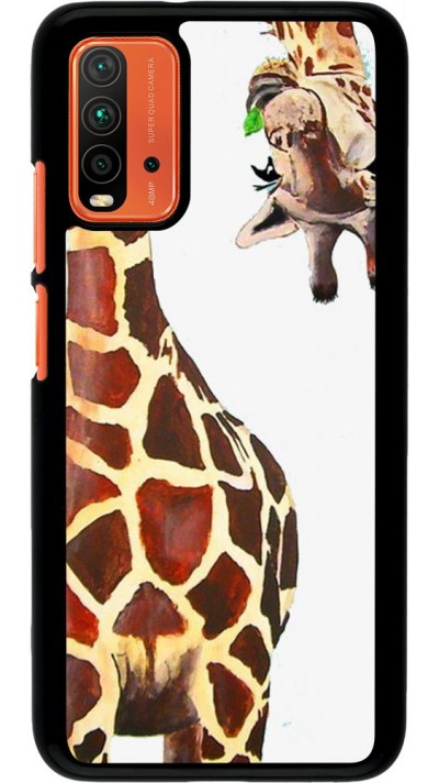 Hülle Xiaomi Redmi 9T - Giraffe Fit