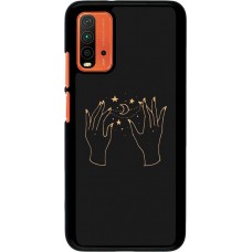 Coque Xiaomi Redmi 9T - Grey magic hands