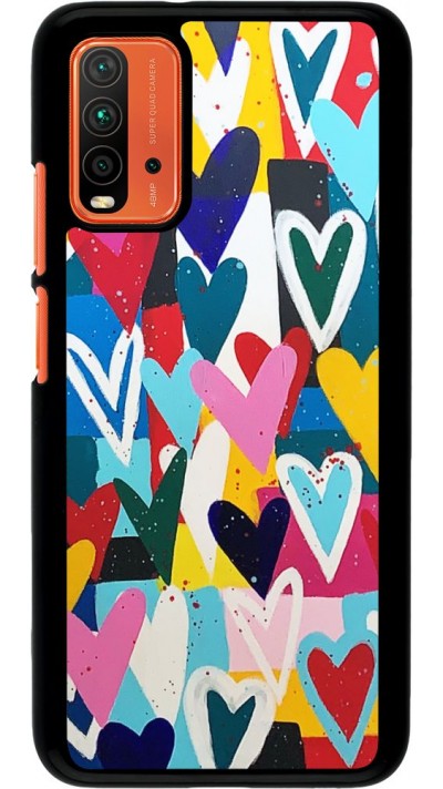 Coque Xiaomi Redmi 9T - Joyful Hearts