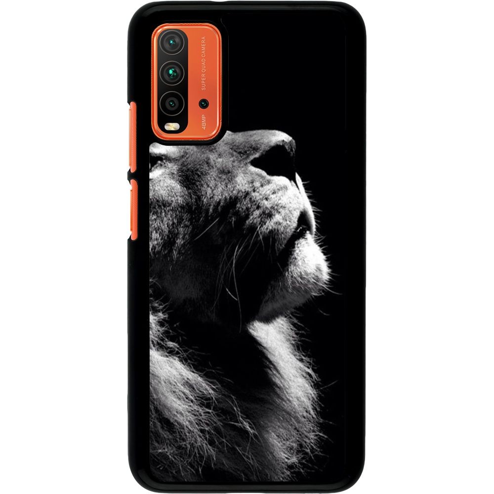 Coque Xiaomi Redmi 9T - Lion looking up