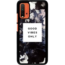 Coque Xiaomi Redmi 9T - Marble Good Vibes Only