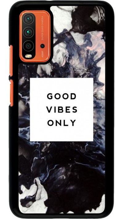 Hülle Xiaomi Redmi 9T - Marble Good Vibes Only