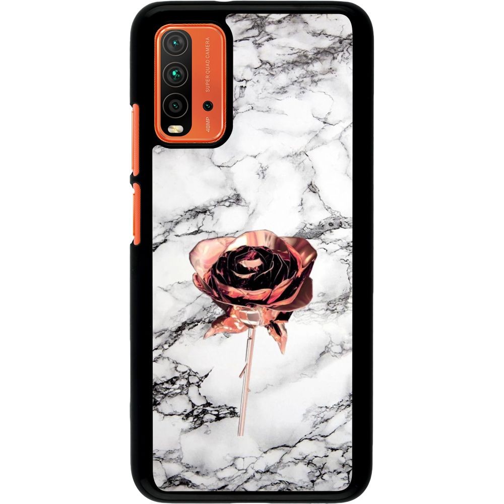 Hülle Xiaomi Redmi 9T - Marble Rose Gold