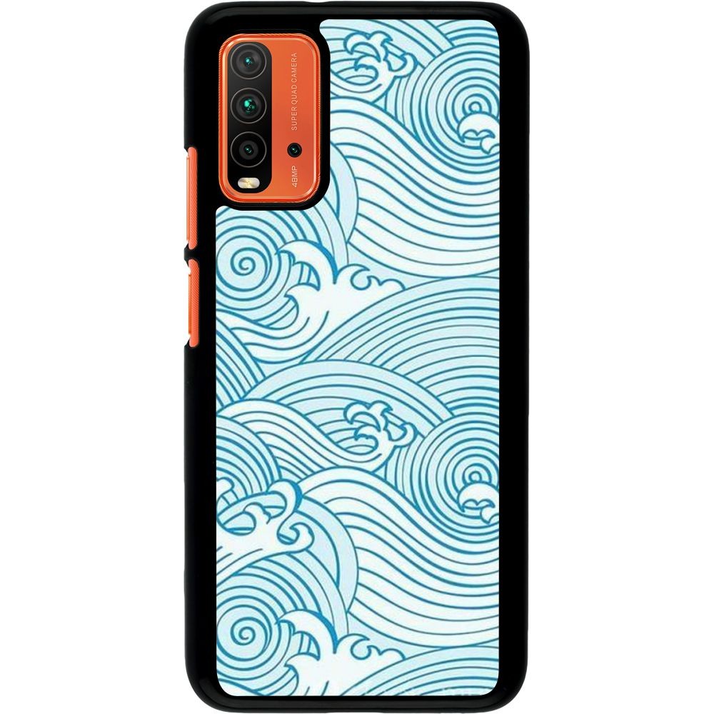 Hülle Xiaomi Redmi 9T - Ocean Waves