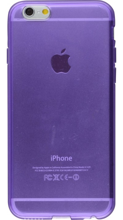 Hülle iPhone 7 / 8 / SE (2020, 2022) - Gel transparent - Violett