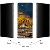 3D Tempered Glass Galaxy S21 - Vitre de protection d'écran intégrale Privacy anti-espion avec bords noirs