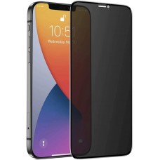 iPhone 12 mini 3D Privacy Anti-Spy Tempered Glass - Bildschirm Schutzglas mit schwarzen Rändern